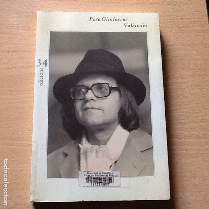 Libros de segunda mano: Pere Gimferrer . Valencies .edicions 3 i 4 . - Foto 1