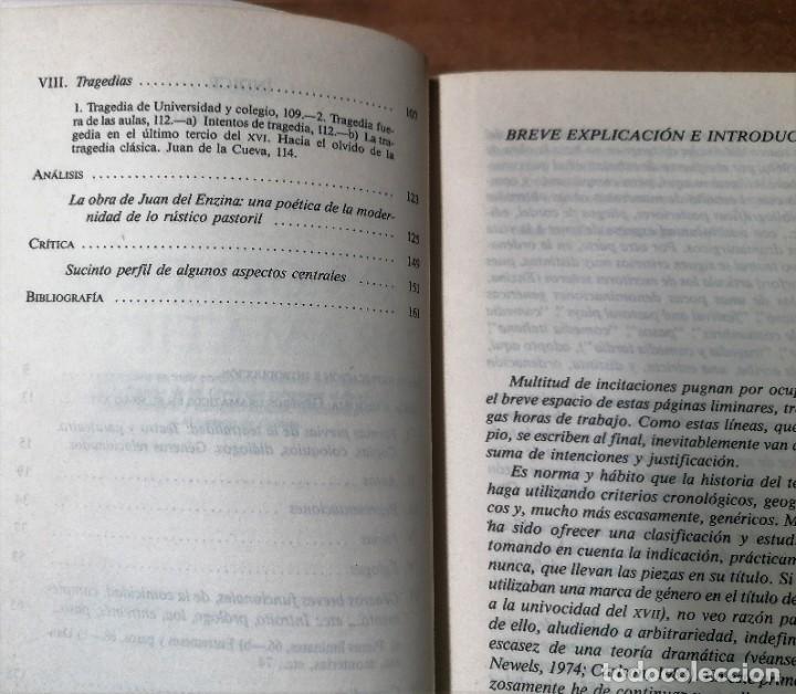 Libros de segunda mano: Jos&eacute; M&ordf; D&iacute;ez Borque, Los g&eacute;neros dram&aacute;ticos en el siglo XVI, Taurus, 1987 - Foto 4