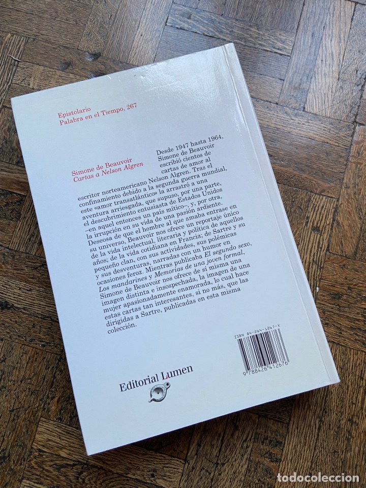 Libros de segunda mano: Cartas a Nelson Algren - Simone de Beauvoir - Lumen (1999) - Foto 6