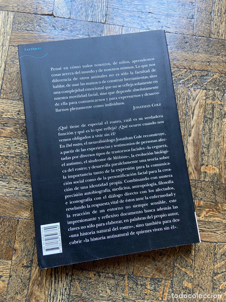 Libros de segunda mano: Del rostro - Jonathan Cole - Alba (1999) - Foto 6