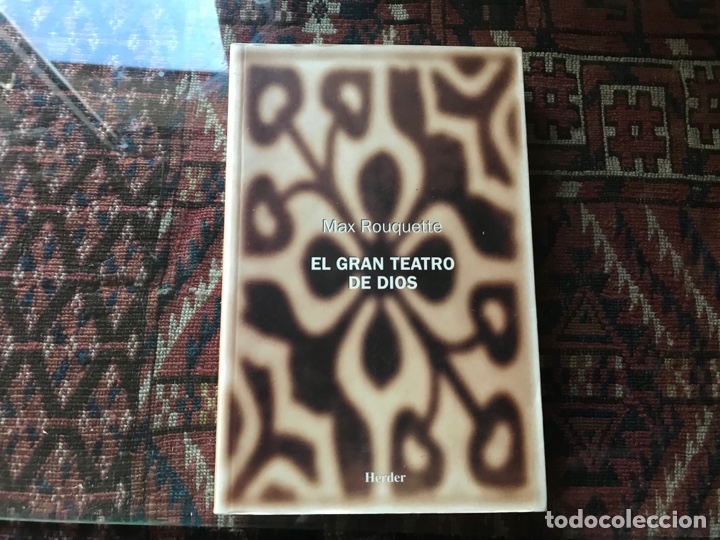 Libros de segunda mano: El gran teatro de dios. Max Ronquette. Herder. Como nuevo - Foto 1