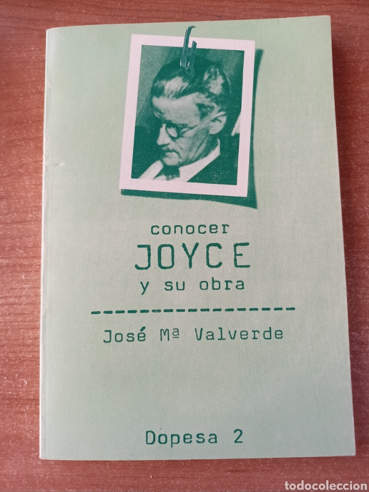 Libros de segunda mano: Conocer Joyce y su obra - Jos&eacute; M&ordf; Valverde - Foto 1