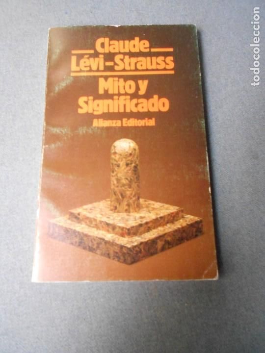 Libros de segunda mano: MITO Y SIGNIFICADO - Foto 1