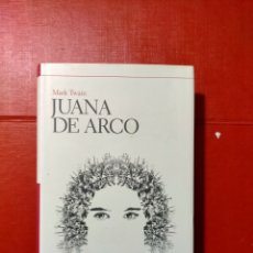Libros de segunda mano: JUANA DE ARCO MARK TWAIN BIBLIOTHECA HOMOLEGENS. Lote 301813913