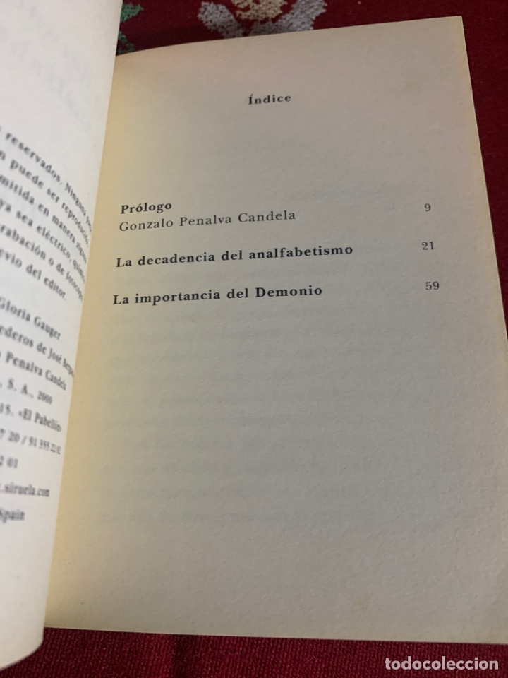 Libros de segunda mano: La importancia del demonio. Bergam&iacute;n. - Foto 4