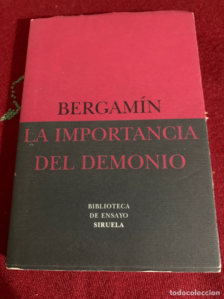 Libros de segunda mano: La importancia del demonio. Bergam&iacute;n. - Foto 1