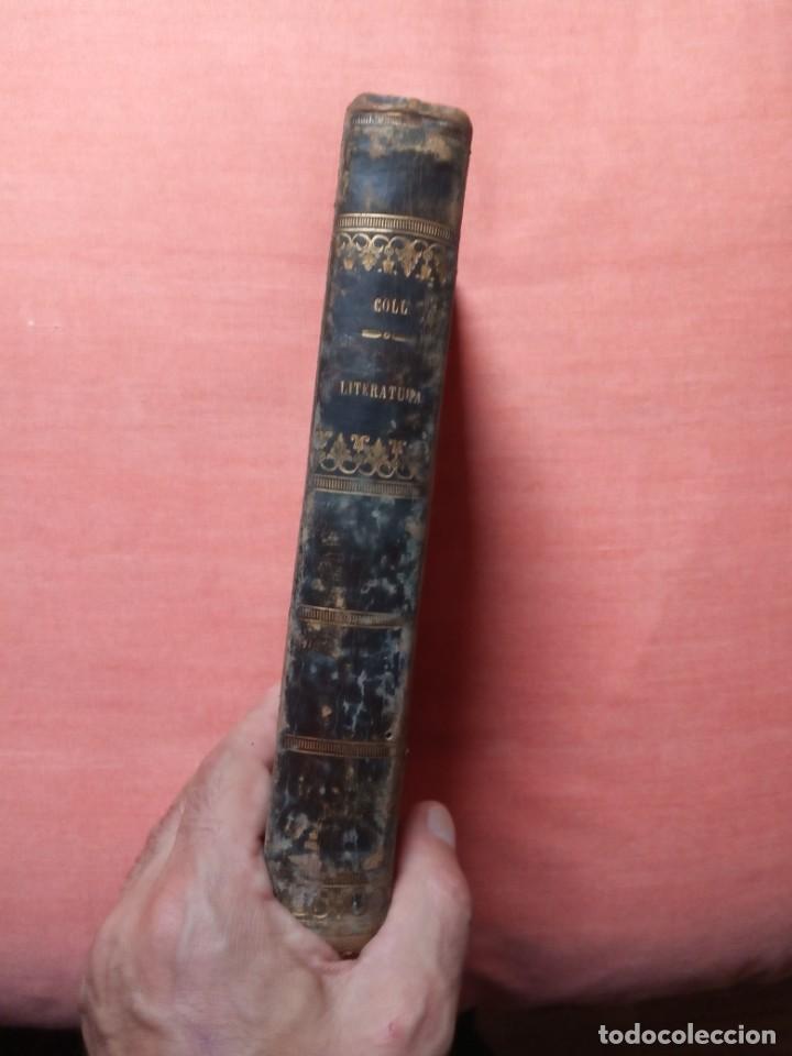 Libros de segunda mano: DON JOS&Eacute; COLL - ELEMENTOS DE LITERATURA - 1857 - Foto 2