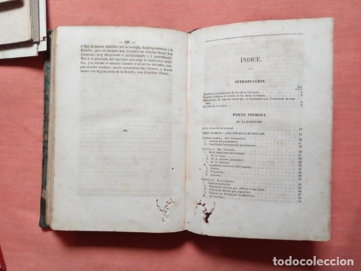 Libros de segunda mano: DON JOS&Eacute; COLL - ELEMENTOS DE LITERATURA - 1857 - Foto 6