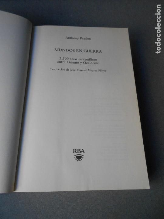 Libros de segunda mano: MUNDOS EN GUERRA - Foto 2