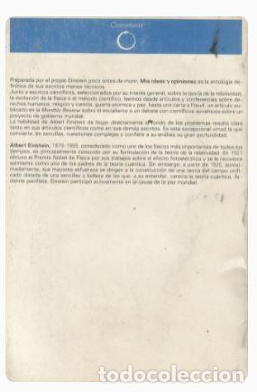 Libros de segunda mano: MIS IDEAS Y OPINIONES-Albert Einstein - Foto 2