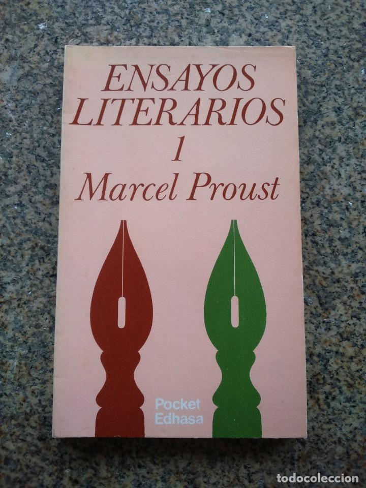 Libros de segunda mano: ENSAYOS LITERARIOS 1 -- MARCEL PROUST -- EDHASA 1970 -- - Foto 1 - 303916018