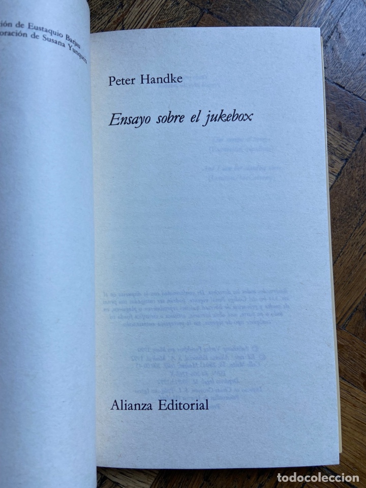 Libros de segunda mano: Biblioteca Peter Handke 10 vol. - Alianza (env&iacute;o GRATIS) - Foto 16