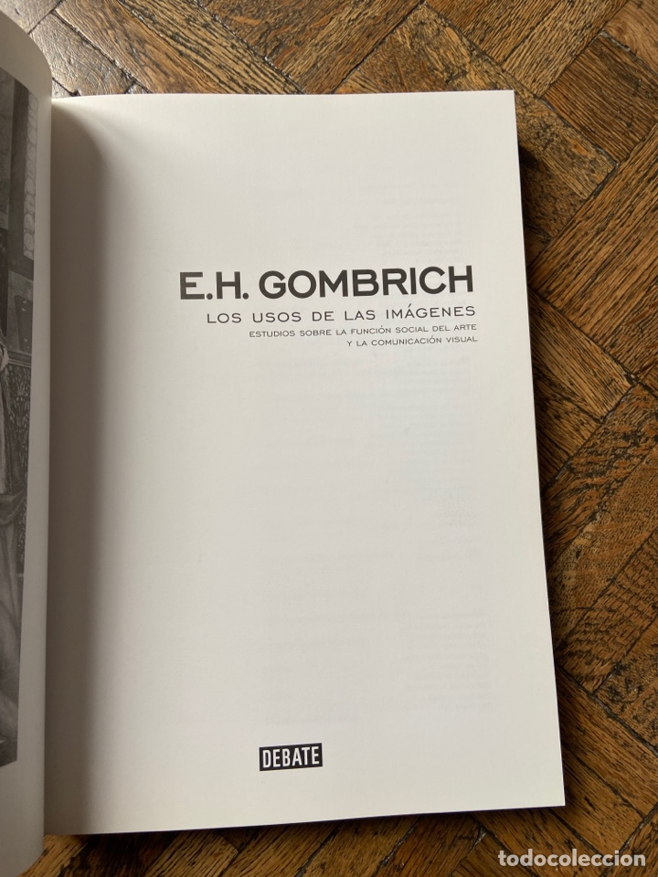 Libros de segunda mano: Los usos de las im&aacute;genes - E.H. Gombrich - Debate (2003) - Foto 3