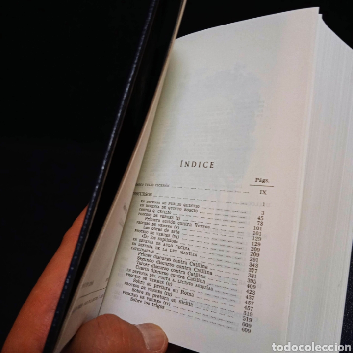 Libros de segunda mano: OBRAS - CICER&Oacute;N - EDAF 1973 - Foto 5
