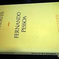 Libros de segunda mano: EROSTRATUS. FERNANDO PESSOA. PRE-TEXTOS 1988. . Lote 143362334