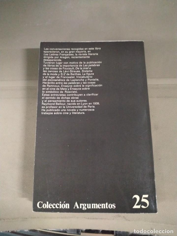 Libros de segunda mano: El Libro de los Otros - Raymond Bellour. Anagrama - Foto 2