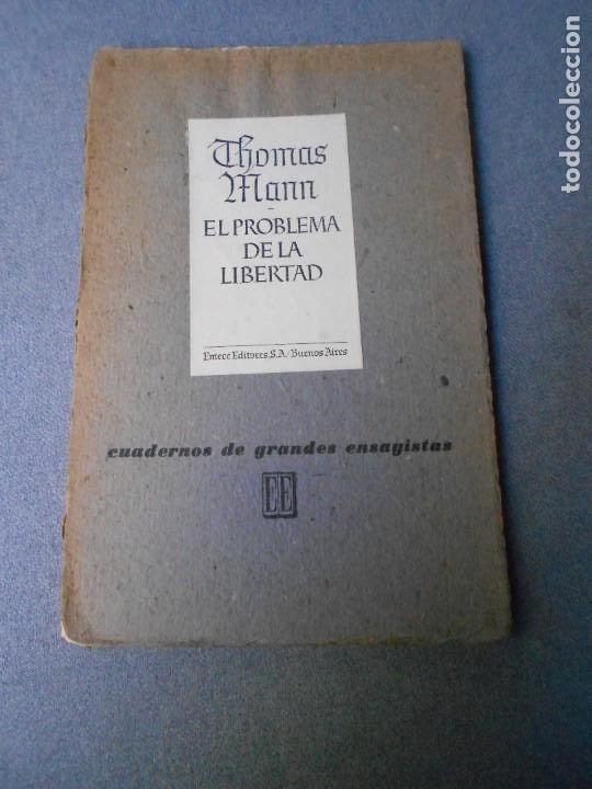 Libros de segunda mano: EL PROBLEMA DE LA LIBERTAD - Foto 1