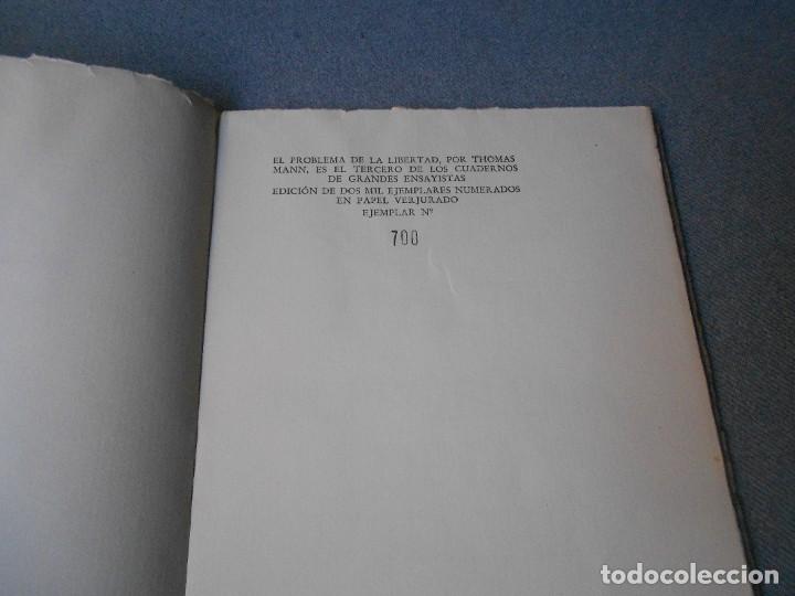 Libros de segunda mano: EL PROBLEMA DE LA LIBERTAD - Foto 3