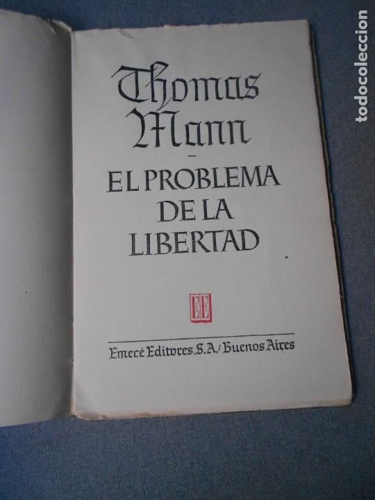 Libros de segunda mano: EL PROBLEMA DE LA LIBERTAD - Foto 4