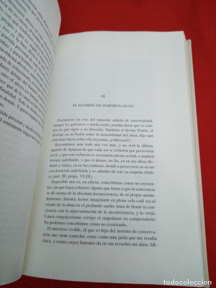 Libros de segunda mano: MIGUEL DE UNAMUNO, DEL SENTIMIENTO TR&Aacute;GICO DE LA VIDA - Foto 2