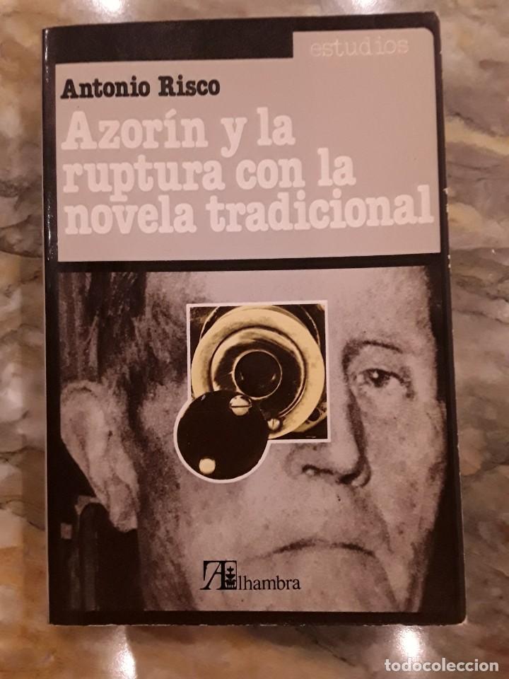 Libros de segunda mano: Azor&iacute;n y la ruptura con la novela tradicional. Antonio Risco. - Foto 1