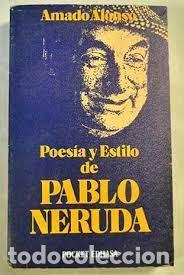 Libros de segunda mano: poes&iacute;a y estilo de Pablo Neruda Amado Alonso - Foto 1