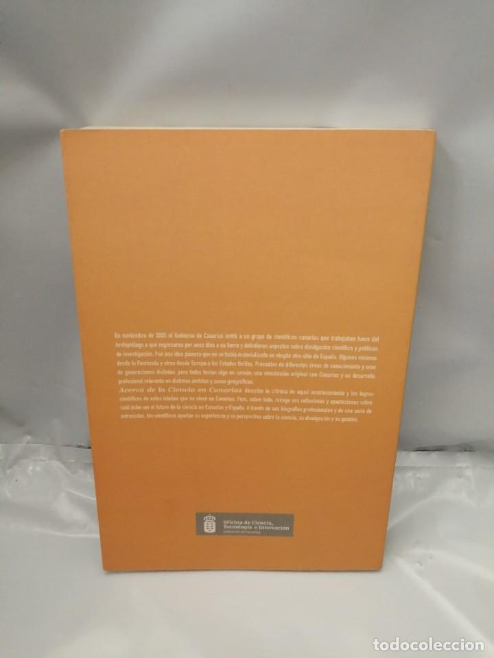 Libros de segunda mano: ACERCA DE LA CIENCIA EN CANARIAS - Foto 2