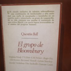 Libros de segunda mano: EL GRUPO DE BLOOMSBURY. QUENTIN BELL.. Lote 309382487