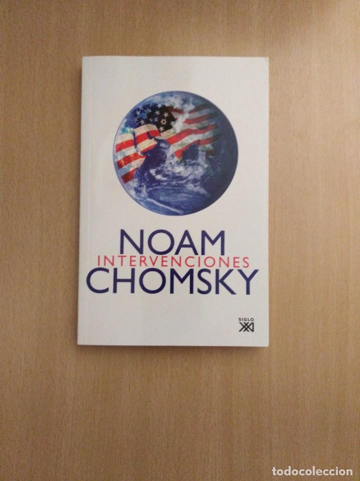 Libros de segunda mano: INTERVENCIONES. Noam Chomsky - Foto 1