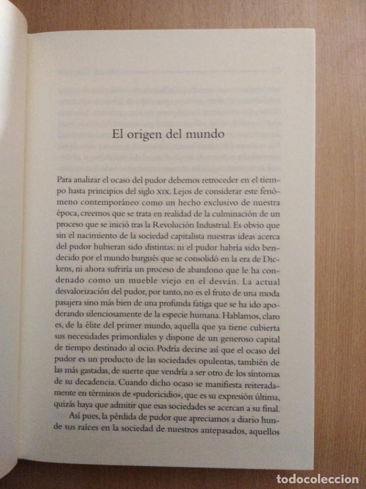 Libros de segunda mano: EL OCASO DEL PUDOR. Miguel Dalmau - Foto 7