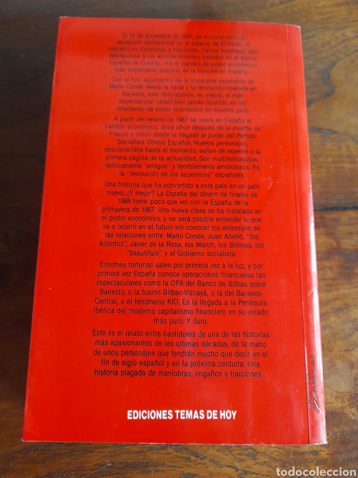 Libros de segunda mano: Asalto al poder. La revoluci&oacute;n de Mario Conde. Jes&uacute;s Cacho - Foto 2