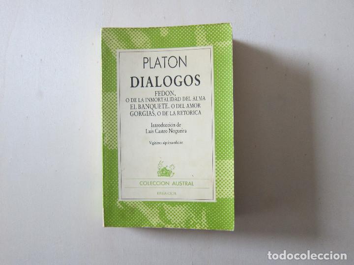 Libros de segunda mano: DI&Aacute;LOGOS - PLAT&Oacute;N (AUSTRAL) - Foto 1