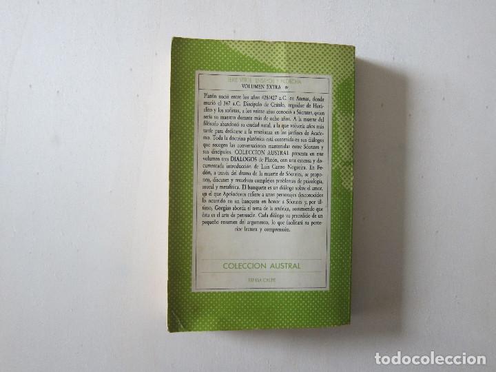 Libros de segunda mano: DI&Aacute;LOGOS - PLAT&Oacute;N (AUSTRAL) - Foto 2
