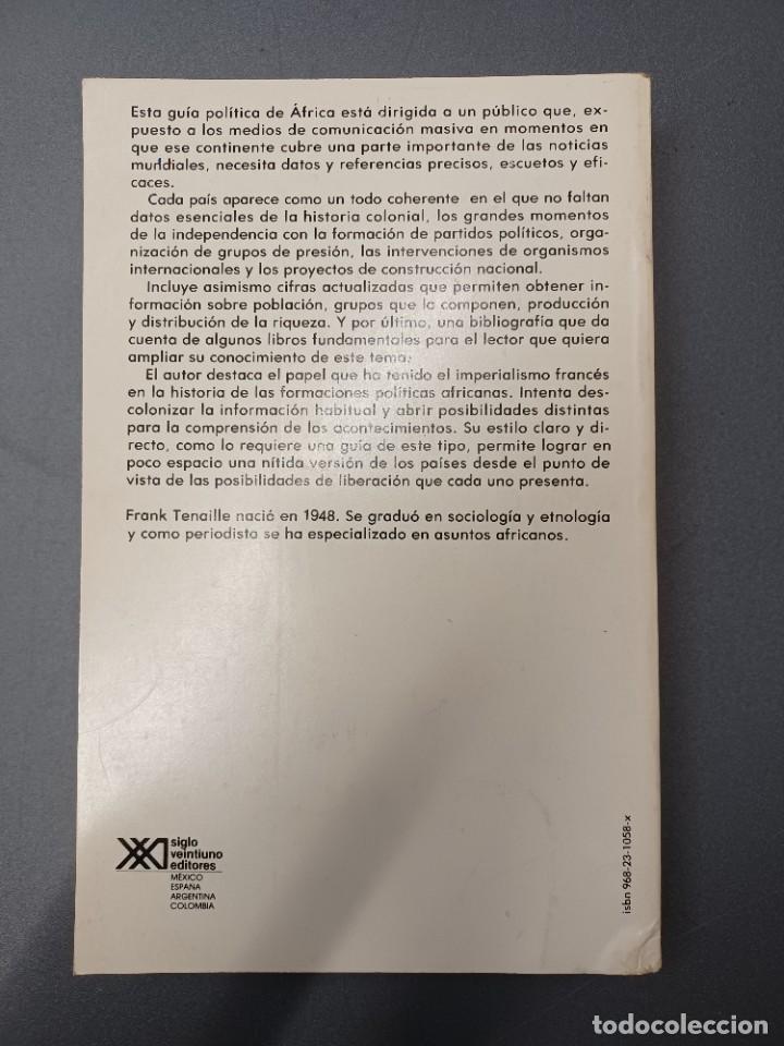 Libros de segunda mano: TENAILLE, FRANK. LAS 56 AFRICAS - Foto 2