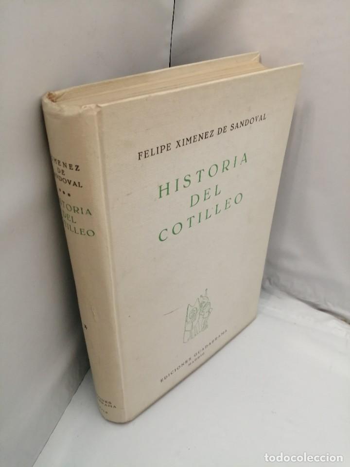 Libros de segunda mano: HISTORIA DEL COTILLEO (PRIMERA EDICI&Oacute;N, SIN SOBRECUBIERTA) - Foto 3