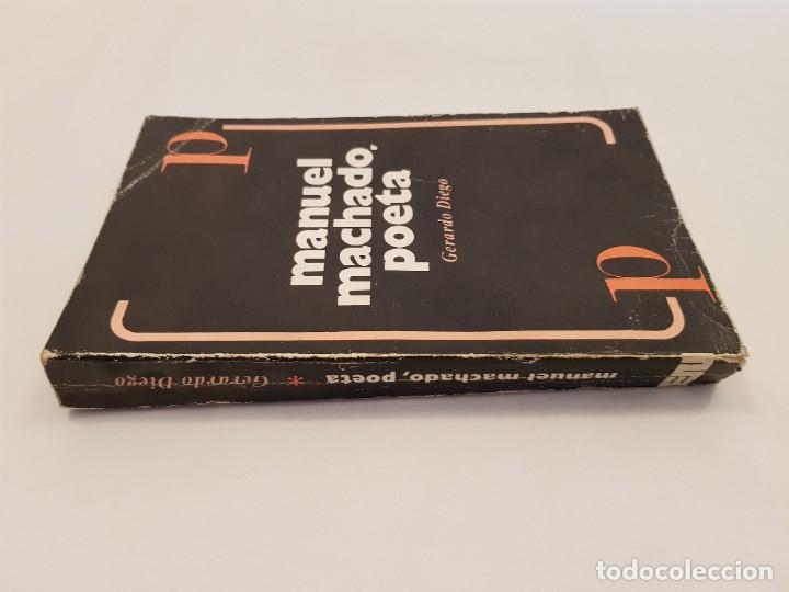 Libros de segunda mano: Manuel Machado, poeta. Gerardo Diego. - Foto 2
