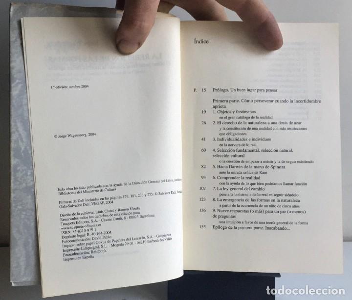 Libros de segunda mano: LA REBELI&Oacute;N DE LAS FORMAS. Jorge Wagensberg - Foto 3