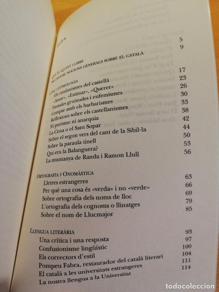 Libros de segunda mano: LHOME PER LA PARAULA (FRANCESC DE BORJA MOLL) - Foto 3