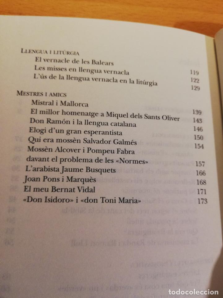 Libros de segunda mano: LHOME PER LA PARAULA (FRANCESC DE BORJA MOLL) - Foto 4