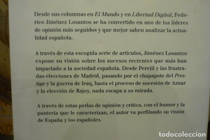 Libros de segunda mano: EL ADI&Oacute;S DE AZNAR, DE FEDERICO JIM&Eacute;NEZ LOSANTOS. - Foto 3