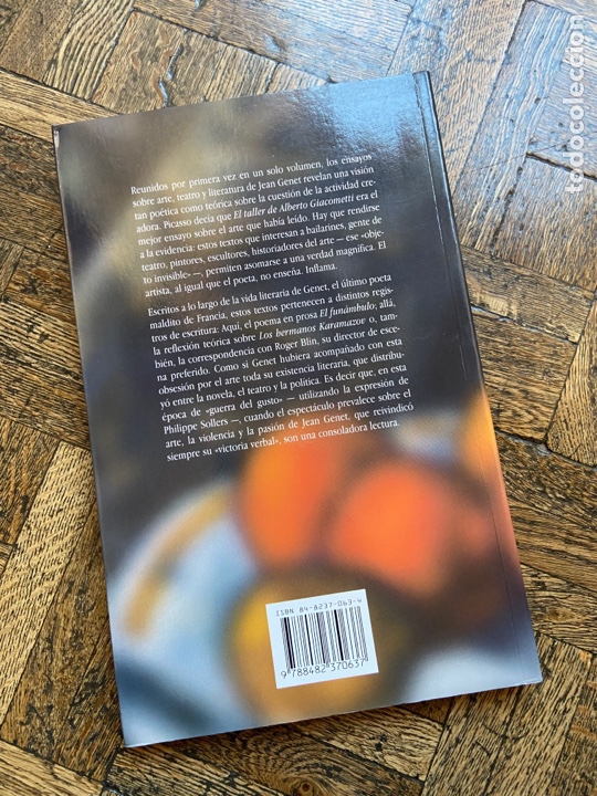 Libros de segunda mano: El objeto invisible - Jean Genet - Thass&agrave;lia (1997) - Foto 5