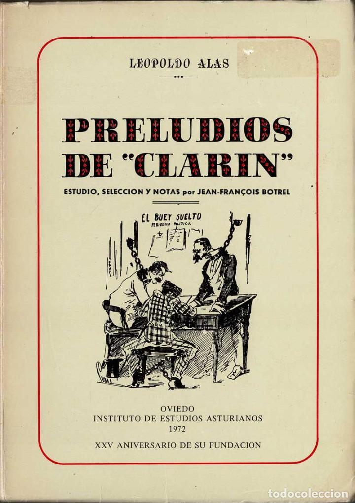 Libros de segunda mano: Preludios de Clarin - Leopoldo Alas - Foto 1