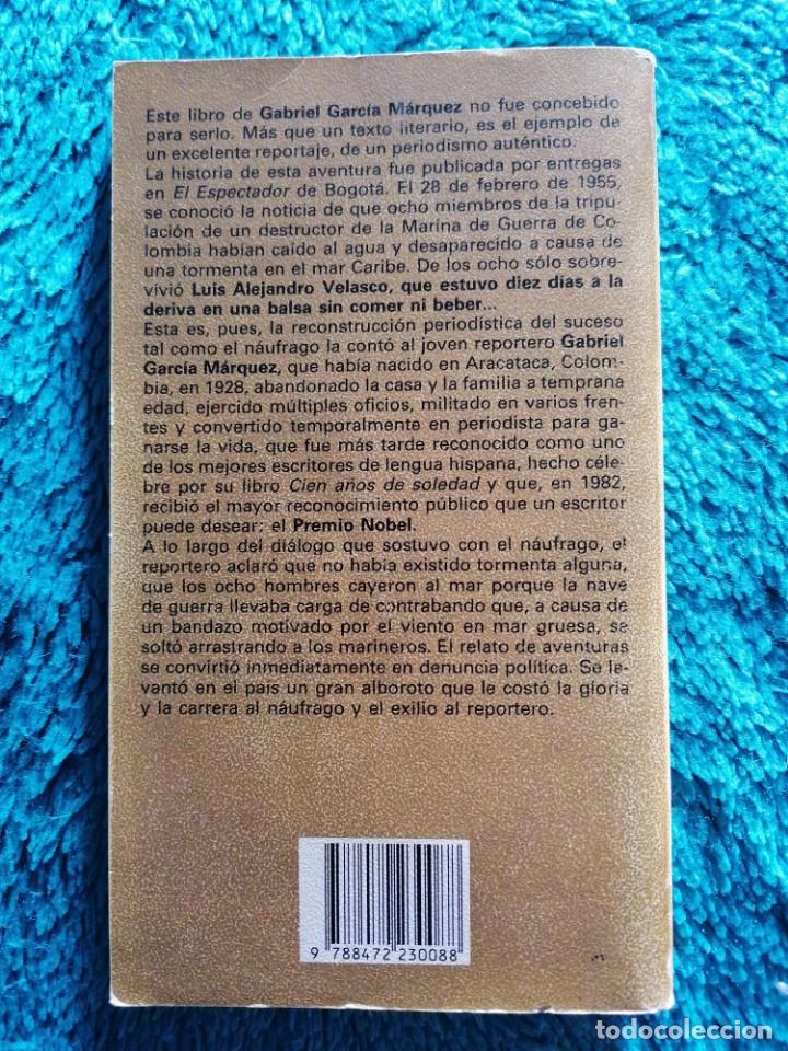 Libros de segunda mano: RELATO DE UN N&Aacute;UFRAGO - Foto 2