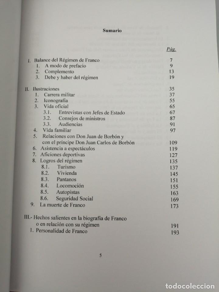 Libros de segunda mano: BALANCE DEL R&Eacute;GIMEN DE FRANCO - Foto 4