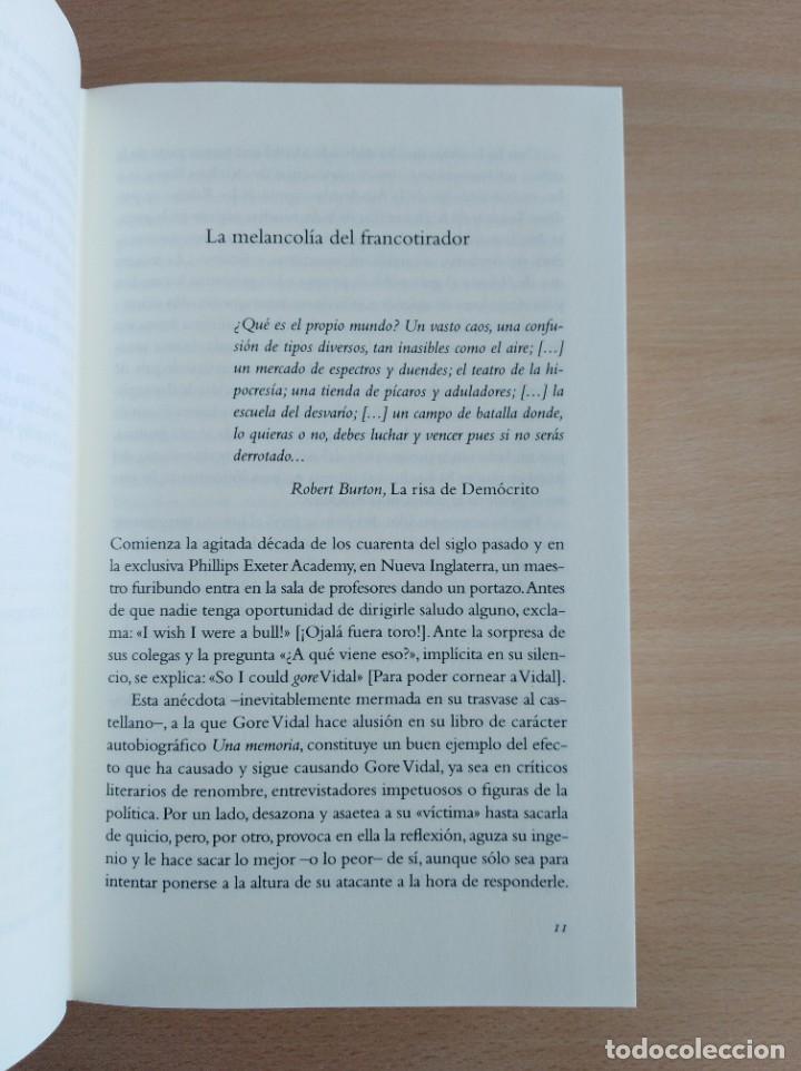 Libros de segunda mano: ENSAYOS (1952 - 2001). Gore Vidal. Edhasa - Foto 7