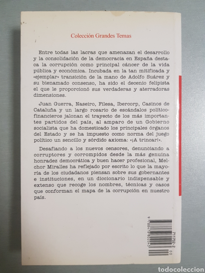 Libros de segunda mano: DINERO SUCIO . MELCHOR MIRALLES - Foto 2