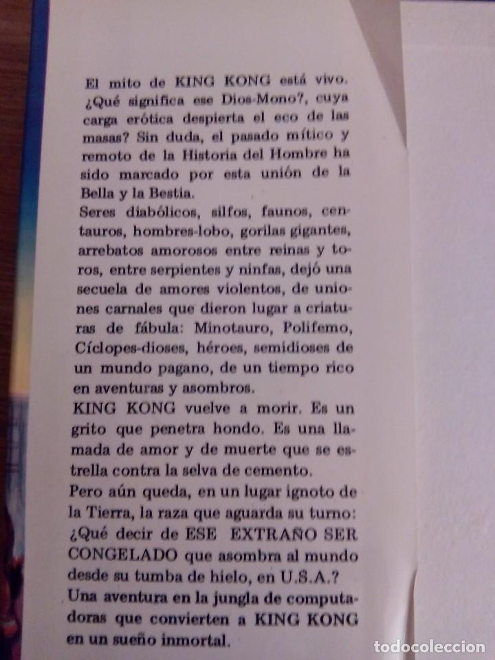 Libros de segunda mano: KING KONG EL SIMIO ER&Oacute;TICO / ALEJANDRO VIGNATI - Foto 3