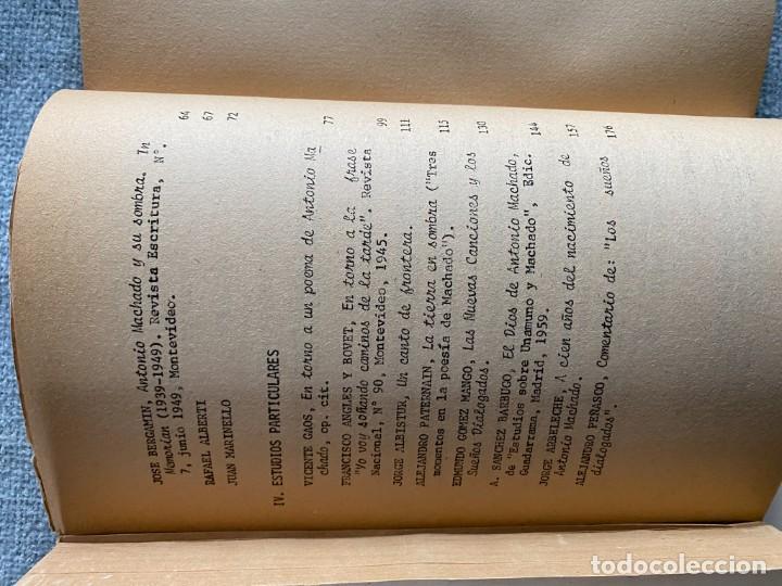 Libros de segunda mano: HOMENAJE A ANTONIO MACHADO - Foto 3