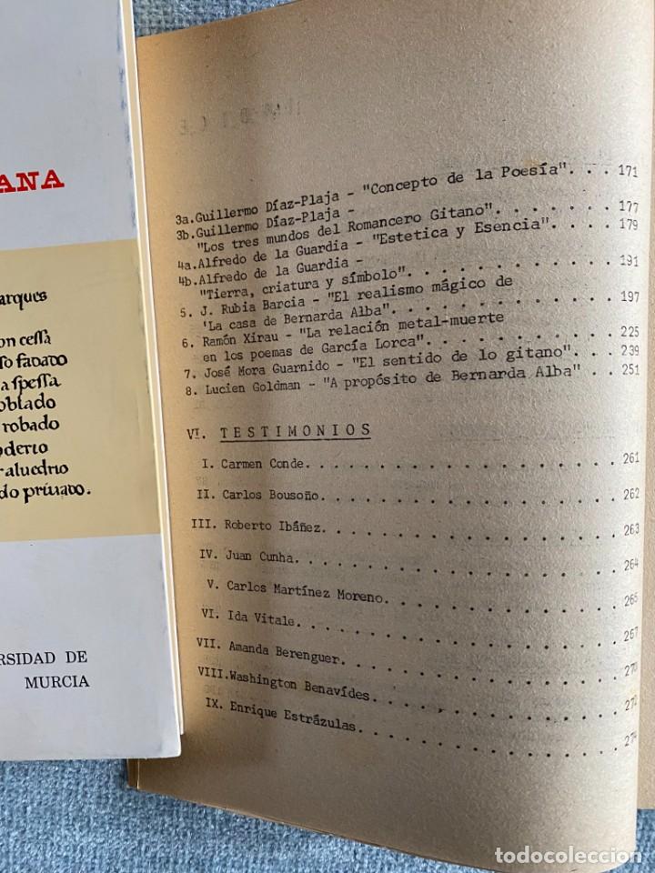 Libros de segunda mano: HOMENAJE A FEDERICO GARC&Iacute;A LORCA - Foto 3