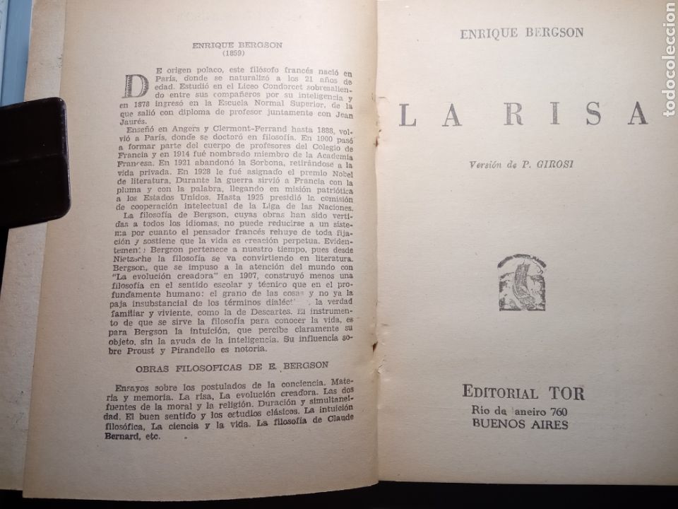 Libros de segunda mano: La risa. H. Bergson - Foto 2